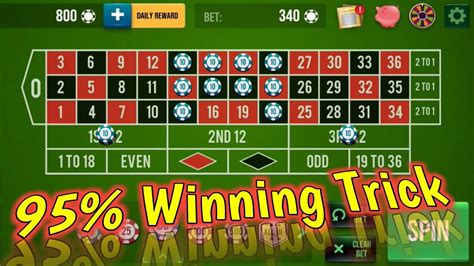 stratégie roulette casino - roulette winning trick with proof.